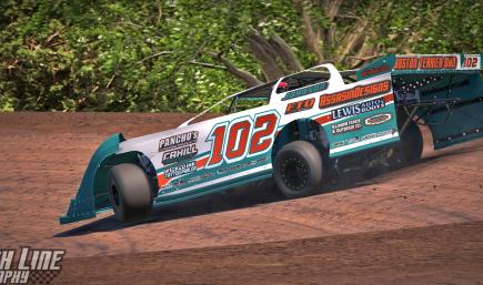 Clayton Johnson #102 blue 