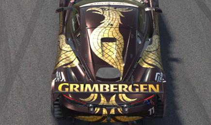 McLaren 720s EVO GT3 - Grimbergen Golden Phoenix