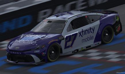 James Wright #27 Xfinity Mobile Toyota Camry