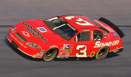 CASCAR - Team 3 Red - Goodwrench and Snap-On - No #