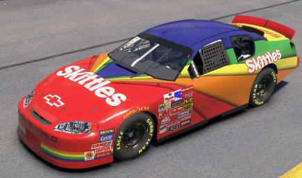Ernie Irvan 1998 Skittles Car