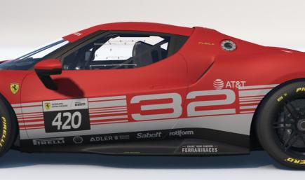Ferrari 296 Challenge FAGE
