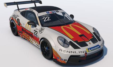 Mcdonalds/Coca Cola Porsche 911 GT3 Cup (992)