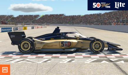 50 Years of Miller Lite Chevy Indycar Concept (NO NUMBER)