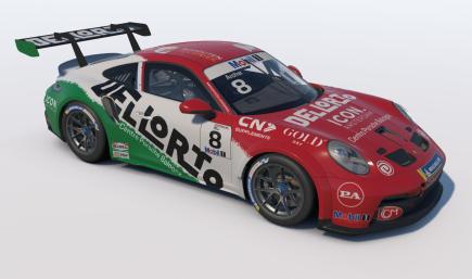 Dirk Schouten Car #8 Dinamic Motorsport - 2025 Porsche Mobil1 Supercup