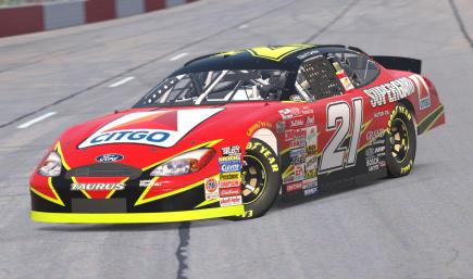 2000 Elliott Sadler Citgo Ford Taurus (Sim Stamped - Stockcar)