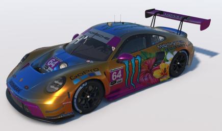 Sunset Monster Porsche