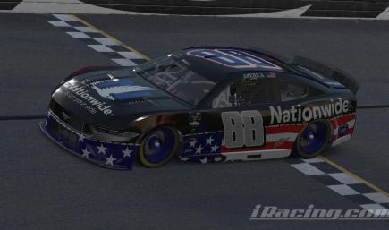 Nationwide Black Dale Jr 88