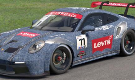 Porsche 992 Cup Levis ripped jeans