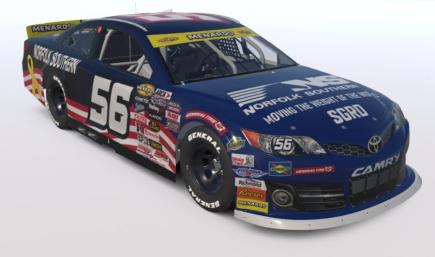 SGRD Norfolk Southern Patriotic ARCA Camry (Custom 25)