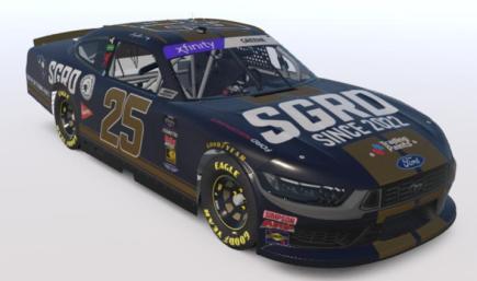 SGRD XFinity Ford Mustang Dark Horse (Custom 25)