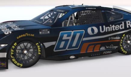 #60 Ryan Preece United Rentals Concept