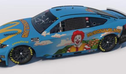 2025 Tyler Reddick McDonaldland