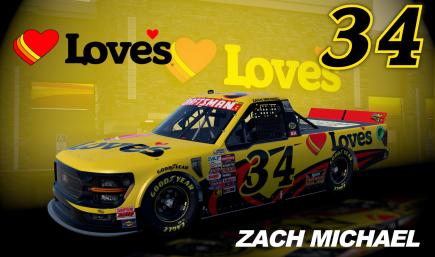 Zach Michael 2025 Loves Ford F-150