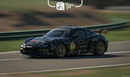 Porsche 718 Cayman GT4 Clubsport (Official Mission R Swap Livery 2022)