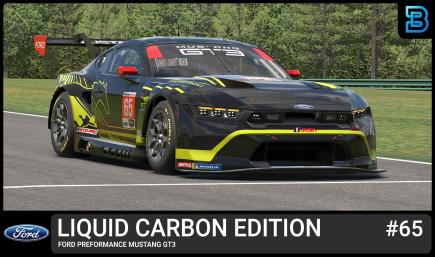 Mustang GT3 Liquid Carbon Edition #65