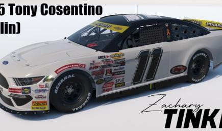 2025 Tony Cosentino #11 Tamayo Cosentino Racing