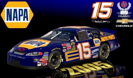 (SS) 2005 #15 Michael Waltrip NAPA Chevrolet Monte Carlo