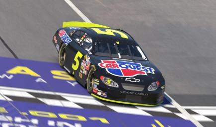 Kyle Busch 2005 CarQuest Chevy Monte Carlo *SIM STAMP*