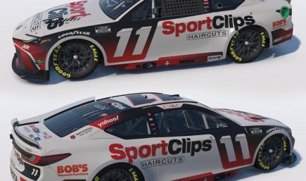 2025 Denny Hamlin Sport Clips Camry Darlington No Num