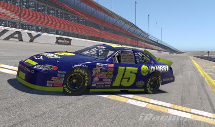 #15 ICAR Chevy Monte Carlo Dubby Energy Talladega Scheme