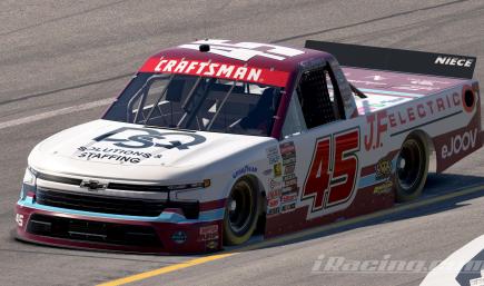 2025 Bayley Currey DQS Solutions & Staffing Co-Branded Chevrolet Silverado RST