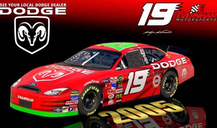 (SS) 2005 #19 Jeremy Mayfield Dodge Dealers (Ford)
