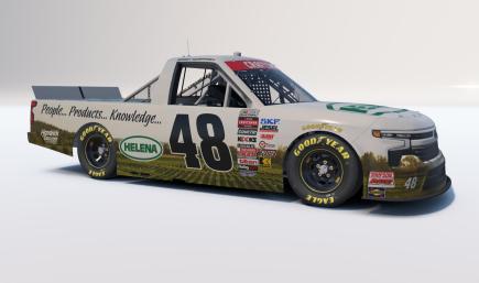 2025 Grant Humphrey #48 Helena Chevrolet Silverado