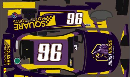Square Motorsports Custom #96 Ghost House Chevy Next Gen Night Paint