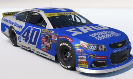 Matt Frady SRW ARCA Car Blue Chevy