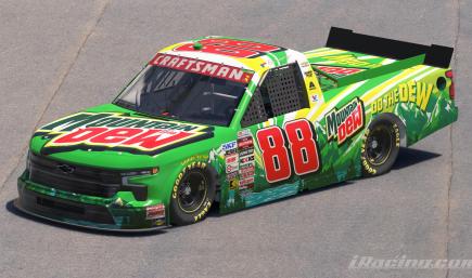 Dale Earnhardt Jr. Mtn Dew 2025 Fictional (Custom Number)