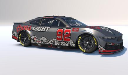 Aaron Russell 2025 Sterling Marlin Coors Light Throwback NN