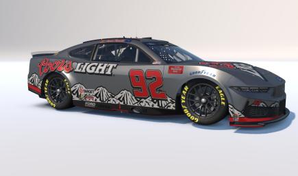 Aaron Russell 2025 Sterling Marlin Coors Light Throwback CN