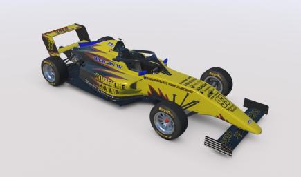 Harlans Waffle Haas F4 Livery