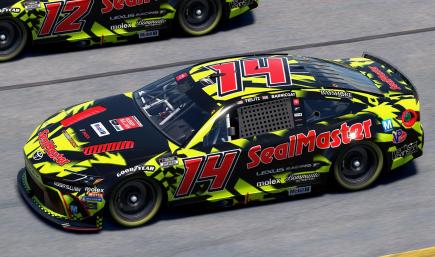 Vasser Sullivan Racing 2025 Sealmaster Car 14 (Custom Numbers)