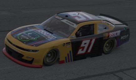 ASSCAR Scheme (Yellow) Xfinity Camaro