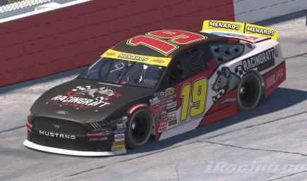 #19 RacingRatt Paints ARCA Ford Mustang