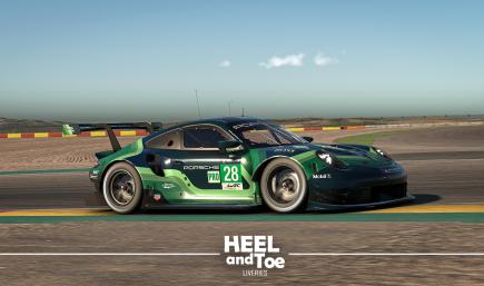 Factory Green - Porsche 911 RSR 