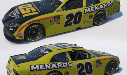 2025 Brandon Jones Menards OSI Toyota Supra No Num