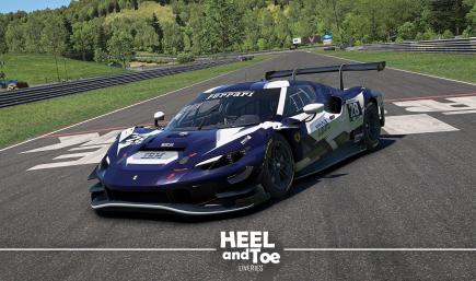 IBM Purple - Ferrari 296 GT3