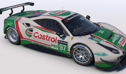 Castrol Ferrari 488 GTE