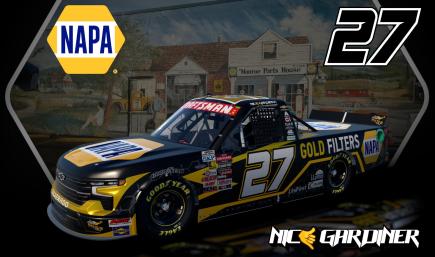 Nick Gardiner 2025 NAPA Gold Filters Silverado