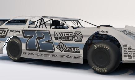 Elijah Freeland Dirt Late model 2025 Twisted