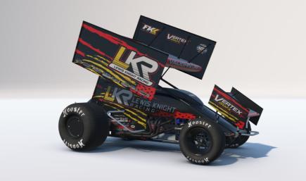 Johnny Vaughn Jr LKR Sprint Car