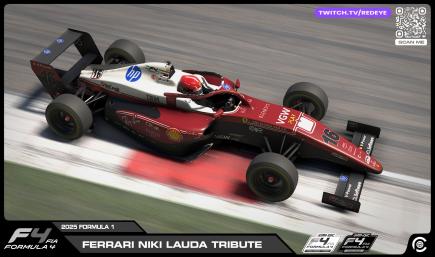2025 Ferrari Monza Niki Lauda tribute
