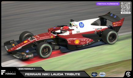 2025 Ferrari Monza Niki Lauda Tribute for SF23