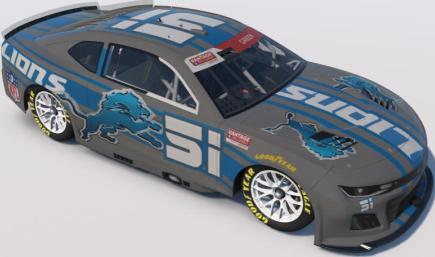 Vantage Lions NFL paint