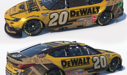 2025 Christopher Bell Dewalt Carpentry Camry