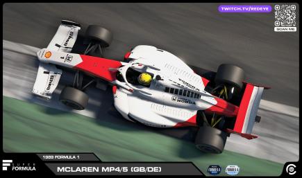 2025 McLaren MP4/5 Non-Tobacco 