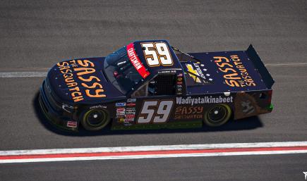 Sassy The Sasquatch NASCAR Chevy Silverado 2025